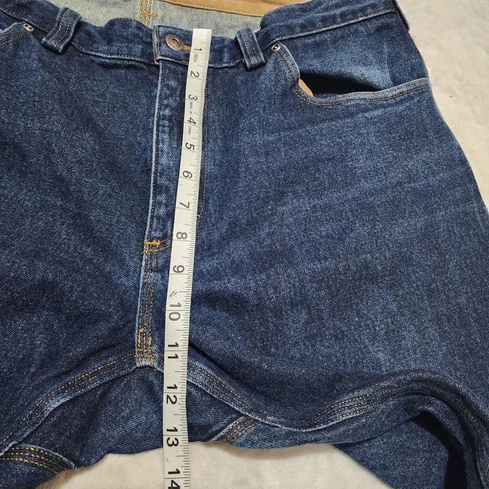 Duluth Trading Company Men's 38x30 Ballroom Relaxed Fit Jeans Straight Leg Denim